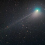 عکسی بسیار زیبا از دنباله‌دار C/2022 E3 (ZTF) در نزدیکی خورشید