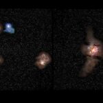 تلسکوپ فضایی جیمز وب و آلما هسته دورترین پیش خوشه کهکشانی را ثبت کردند!!